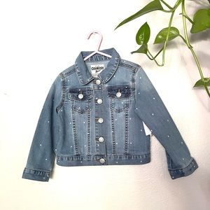 New polka dot Jean jacket
